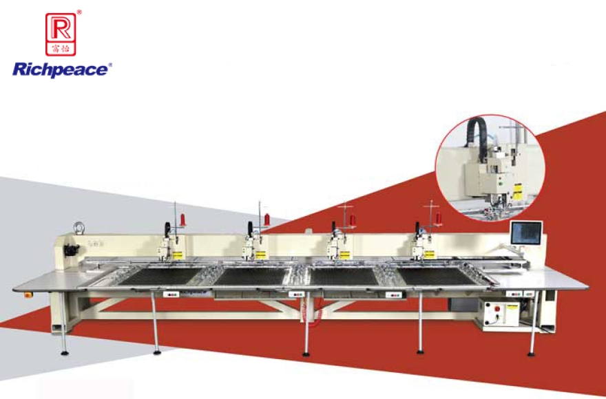 富怡全自動四頭縫紉機(jī)-皮革專用